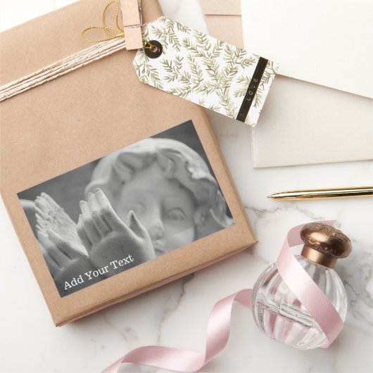 Angel van Shirley Taylor Rechthoekige Sticker (Geschenken)