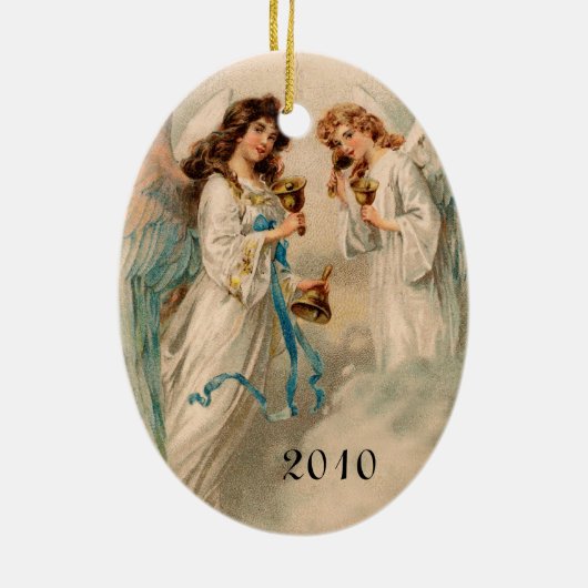 Angel-versiering Keramisch Ornament (Achterkant)