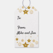 Angel Victoriaans Christmas Verkocht in Sets Cadeaulabel (Achterkant)