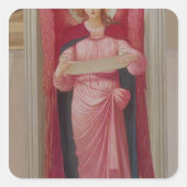 Angel Vierkante Sticker (Voorkant)