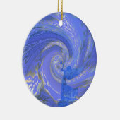 Angel viert deze nacht. keramisch ornament (Rechts)