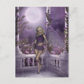Angel Violet Charms Briefkaart (Voorkant)