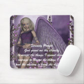 Angel Violet Charms Mousepad Muismat (Met muis)