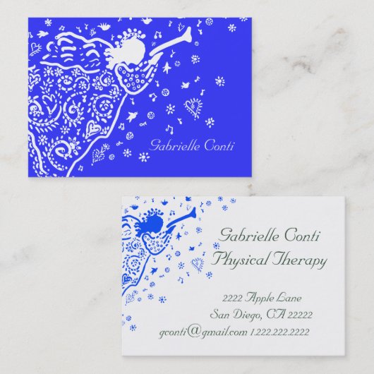 Angel Visitekaartje (Voorkant / Achterkant)