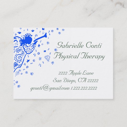 Angel Visitekaartje (Achterkant)