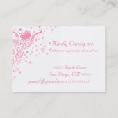 Angel visitekaartje (Achterkant)