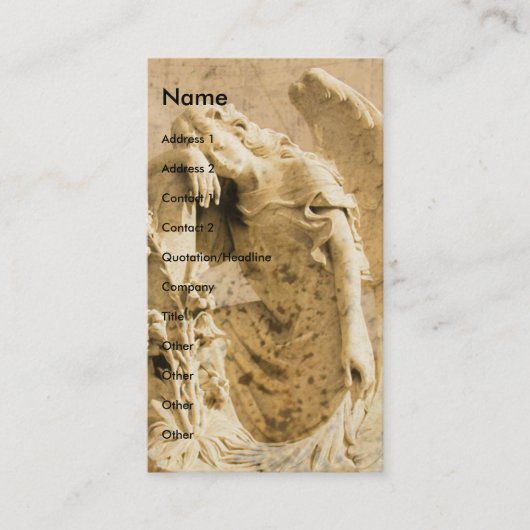 Angel Visitekaartje (Voorkant)