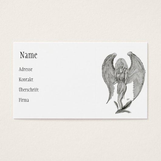 Angel Visitekaartje (Voorkant)