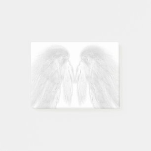 ANGEL VLEUGELS WIT - Grijze aangeroerde veren - Post-it® Notes
