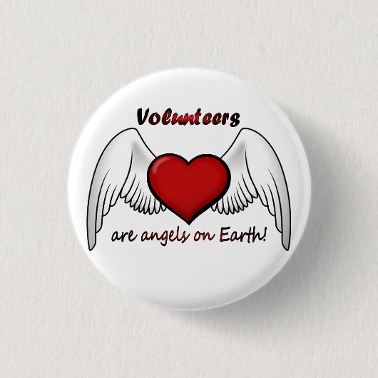 Angel Volunteers Button (Voorkant)