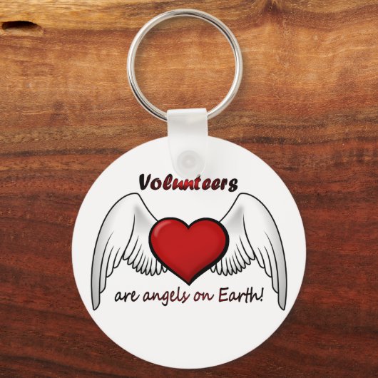 Angel Volunteers Sleutelhanger (Voorkant)