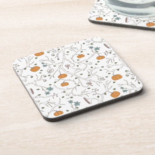 Angel voor Halloween Bier Onderzetter (Linkerzijde)