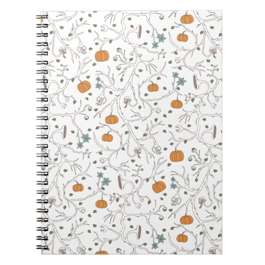 Angel voor Halloween Notitieboek (Voorkant)