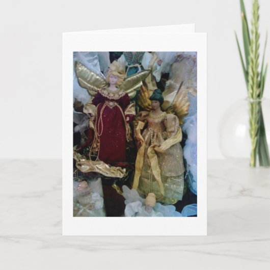 ANGEL VOOR UW **CHRISTMAS BIRTHDAAG** FEESTDAGEN KAART (Voorkant)