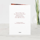 Angel w/Harp, Instructies & Spirit Goedemorgen! Bedankkaart (Achterkant)