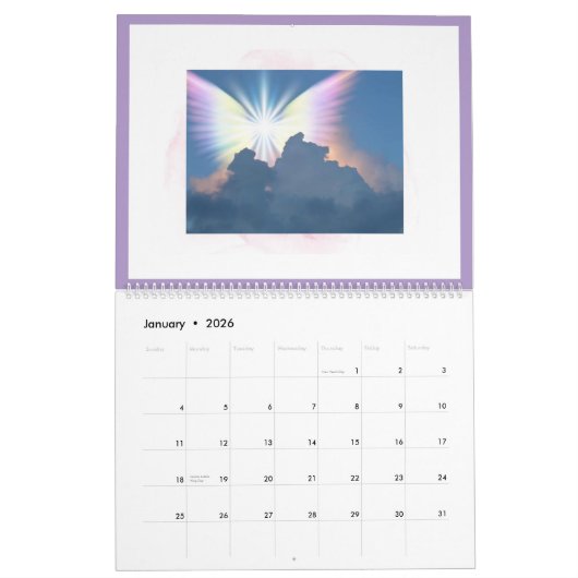 Angel Wall Calendar 2026 Kalender (Jan 2026)