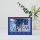 Angel- Wanneer de hoest het Briefkaart van de heri (Staand voorkant)