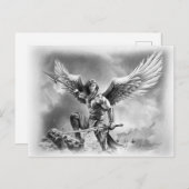 ANGEL WARRIOR BRIEFKAART (Voorkant / Achterkant)