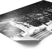 Angel Watches Over Church Foto Foto Afdruk (Hoek)