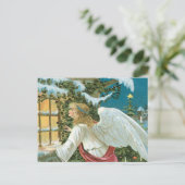 Angel Watching Briefkaart (Staand voorkant)