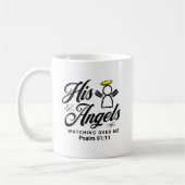 ANGEL WATCHING OVER ME PROMISE - Psalm 91:11 Koffiemok (Links)