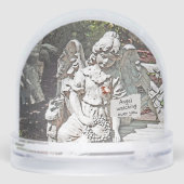 ANGEL WATCHING OVER YOU SNEEUWBOL (Achterkant)