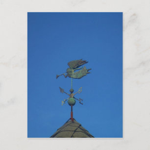 Angel Weather Vane Briefkaart