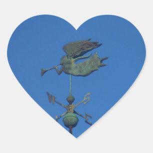 Angel Weather Vane Hart Sticker