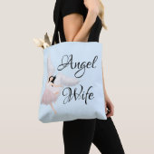 Angel Wife Canvas tas (Dichtbij)