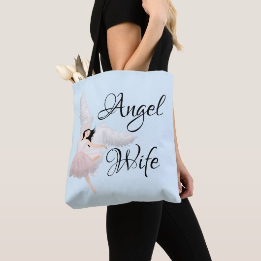 Angel Wife Canvas tas (Dichtbij)