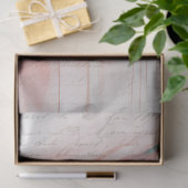 Angel Wing Etherisch Abstract Impressionisme Roze Tissuepapier (Geschenk)