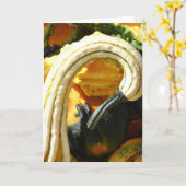 Angel Wing Gourd Kaart (Gele Bloem)