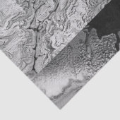 Angel Wing Heaven White Print Pattern Faux Stone Tissuepapier (Detail)