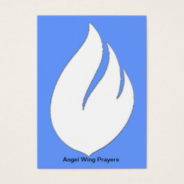 Angel Wing Prayer Kaarten Visitekaartje