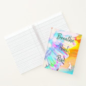 Angel Wing Rainbow - Butterfly Breathe Heal Rise Notitieboek (Binnen)