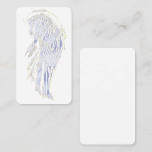 Angel Wing, Spirituele Psychische Visitekaartjes v (Voorkant / Achterkant)