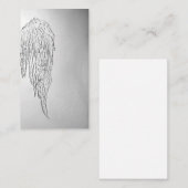 Angel Wing, Spirituele Psychische Visitekaartjes v (Voorkant / Achterkant)