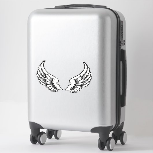 Angel Wing Sticker (Koffer)
