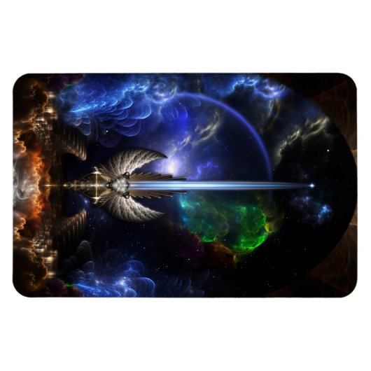 Angel Wing Sword of Arkledious Sp Flexible Magnet Magneet (Horizontaal)