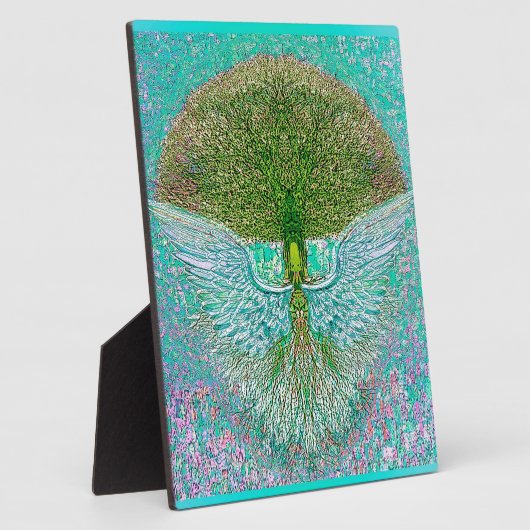 Angel Wing Tree of Life Fotoplaat (Zijkant)