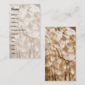 Angel Wing. Visitekaartje (Voorkant / Achterkant)