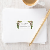 Angel Wing Waterverf Rozen retourlabels Etiket (Insitu)