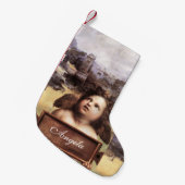 ANGEL / Winged Cherub door Raffaello Sanzio Kleine Kerstsok (Voorkant (Hangend))