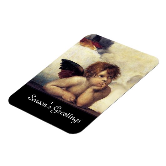 ANGEL / Winged Cherub Magneet (Linkerzijde)