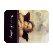 ANGEL / Winged Cherub Magneet (Horizontaal)
