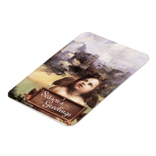 ANGEL / Winged Cherub Magneet (Linkerzijde)