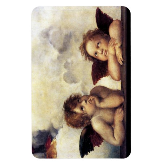 ANGEL / Winged Cherub Magneet (Verticaal)