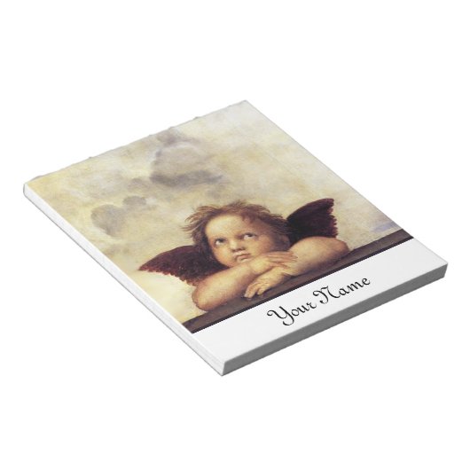 ANGEL / Winged Cherub Notitieblok (Schuin)