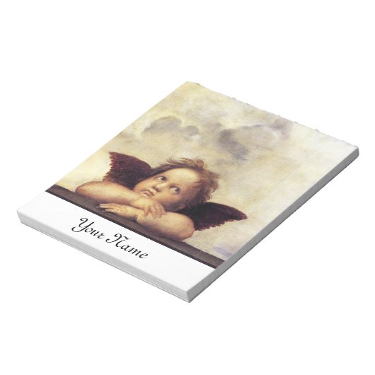 ANGEL / Winged Cherub Notitieblok (Linkerzijde)