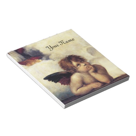 ANGEL / Winged Cherub Notitieblok (Schuin)